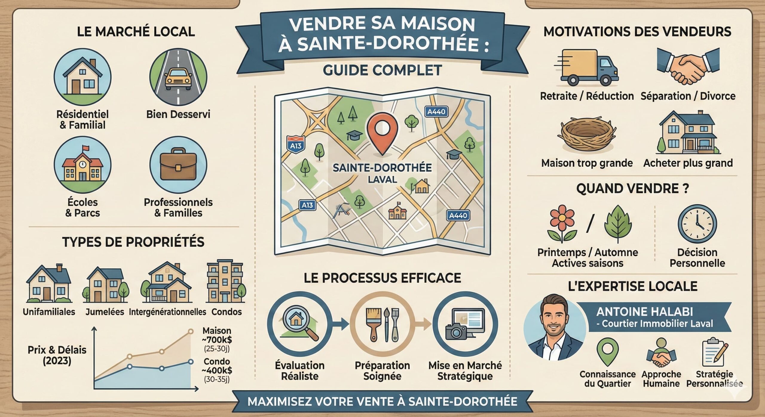 Vendre sa maison à Sainte-Dorothée guide pour vendeurs