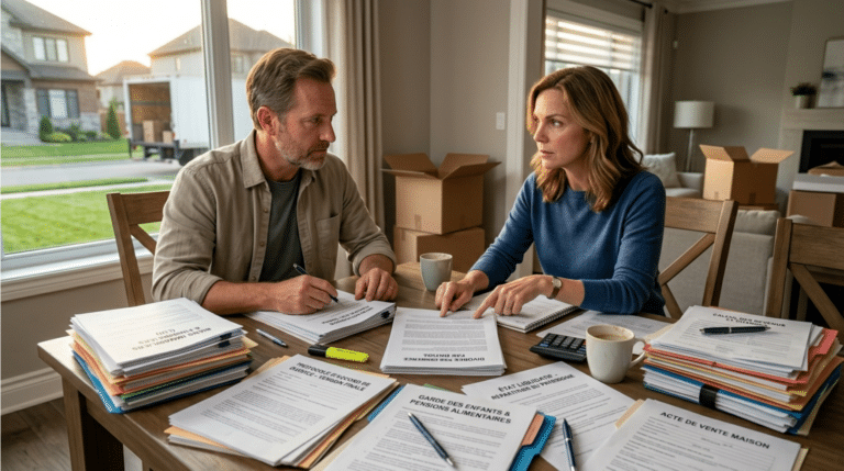 Divorce immobilier